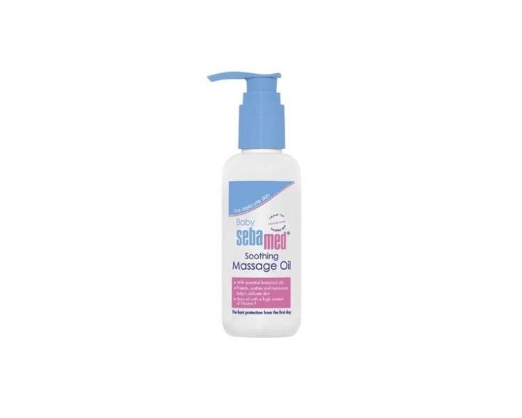 Sebamed Baby Massage Oil 150ml Gentle Care and Protection for Baby Sensitive Skin