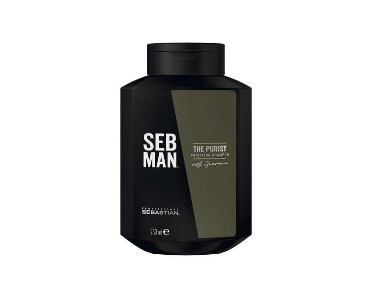 Sebastian SEBMAN The Purist Men's Shampoo Purifying Dry Hair and Normal or Oily Hair 250ml