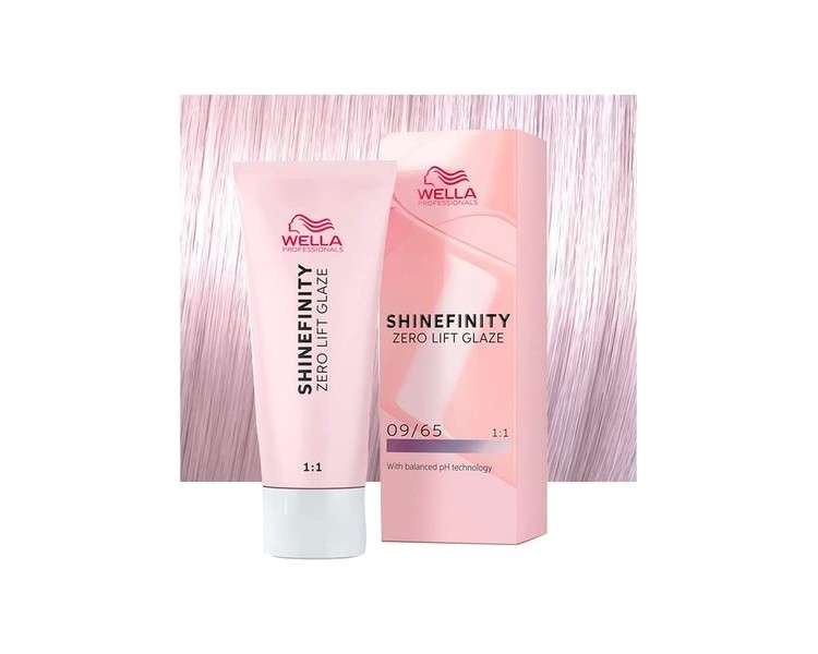 Wella Shinefinity Pink Shimmer 09/65 Demi-Permanent Color 60ml