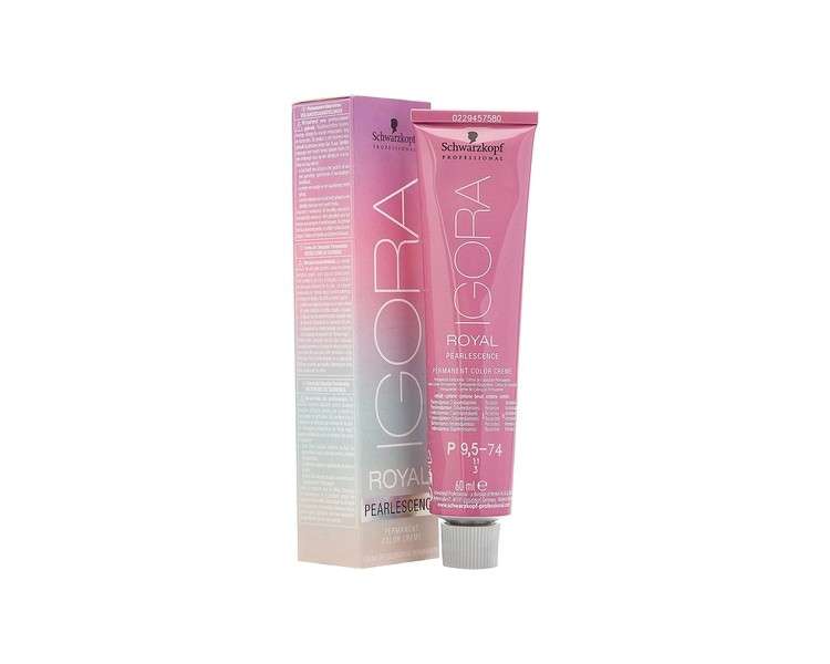 Schwarzkopf Professional Igora Royal Pearlescence 60ml 9.5-74