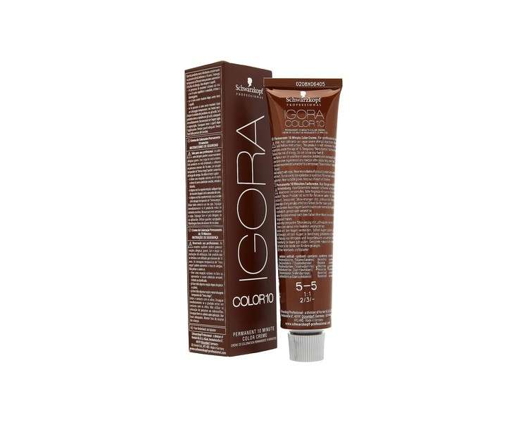 Schwarzkopf Igora 10-5-5 Light Golden Blonde Hair Color 60ml