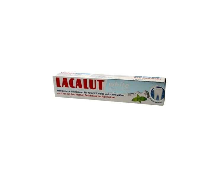 Lacalut White Alpine Mint Toothpaste 75ml