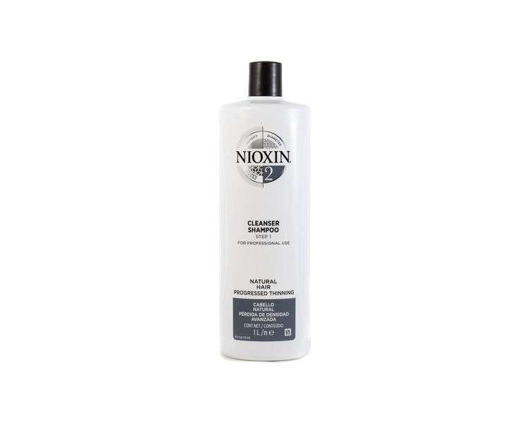 Nioxin System 2 Cleanser 1L