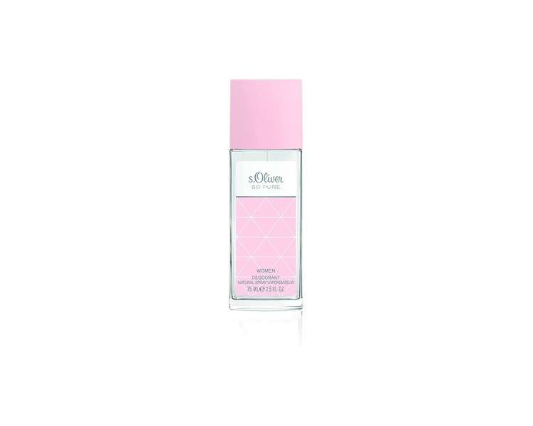 S.Oliver SO PURE Women's Natural Deodorant Spray 75ml