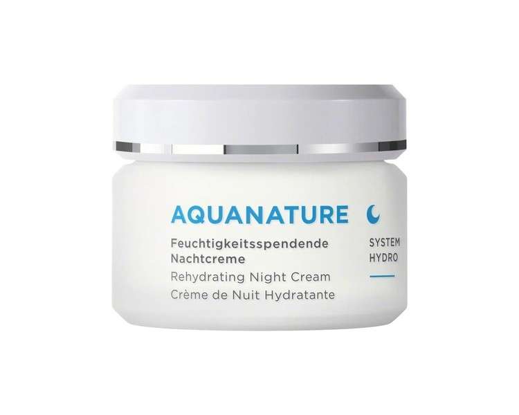 Annemarie Borlind Aquanature Moisturizing Night Cream 50ml