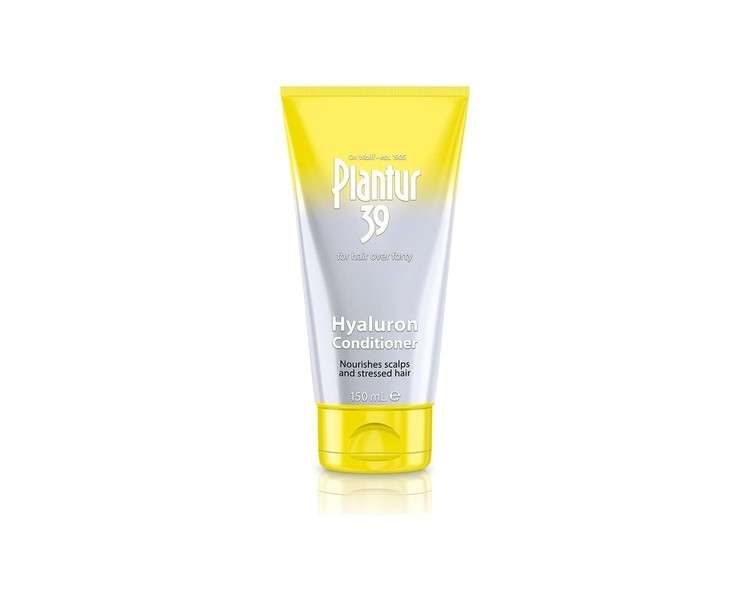 Plantur 39 Hyaluron Conditioner 150ml - Prevents Dryness and Frizz - Hydrates and Nourishes Scalp and Stressed Hair