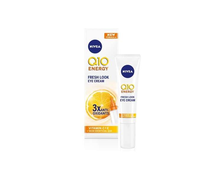 Nivea Q10 Energy Fresh Look Eye Cream with Vitamins 15ml