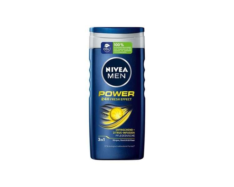 Nivea Power Fresh Shower Gel for Men 250ml