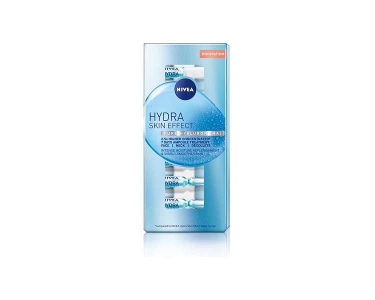 NIVEA Hydra Skin Effect 7 Day Ampoules Treatment 7 x 1ml - Pack of 7