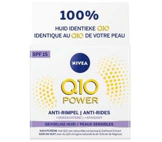 Nivea Q10 Power Sensitive Day Cream with Spf 15 50ml