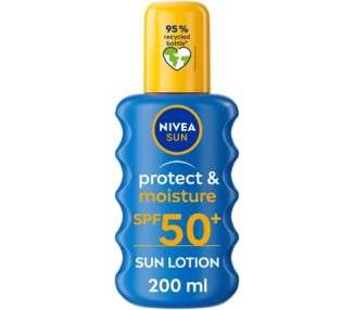 NIVEA SUN Protect & Moisture Sun Spray SPF 50+ 200ml