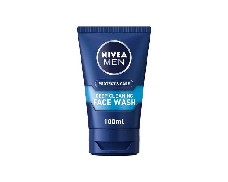 NIVEA MEN Deep Cleaning Face Wash Protect & Care 100ml