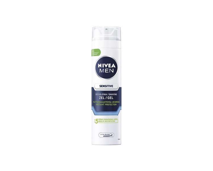 NIVEA MEN Sensitive Shaving Gel 200ml