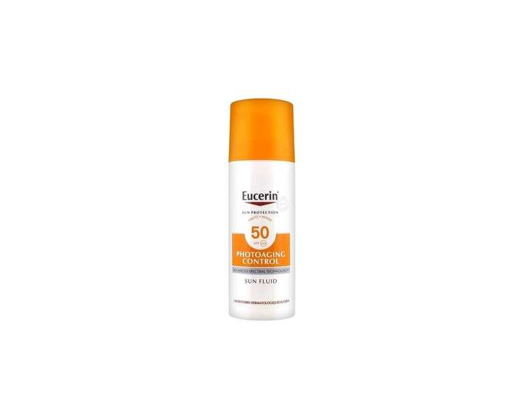 Eucerin Sunscreen SPF 50 Anti-Aging Fluid 50ml