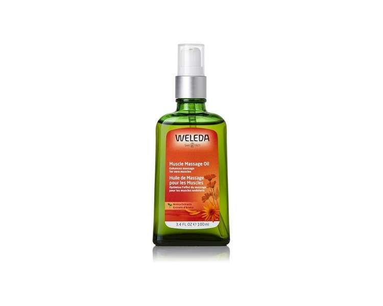 Weleda Arnica Massage Oil Sports Preparation and Recovery 100ml Bottle