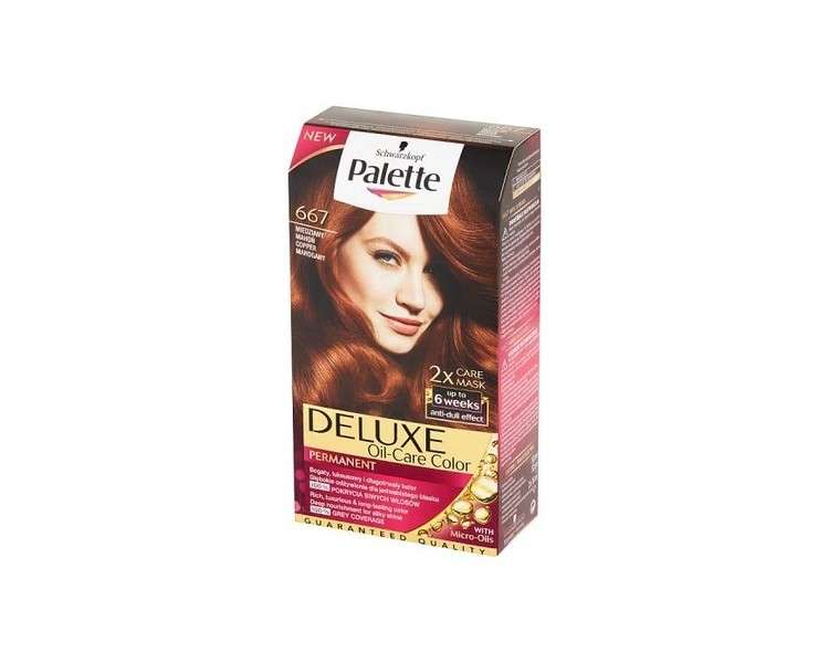 Palette Deluxe 667 Copper Mahogany Permanent Hair Color