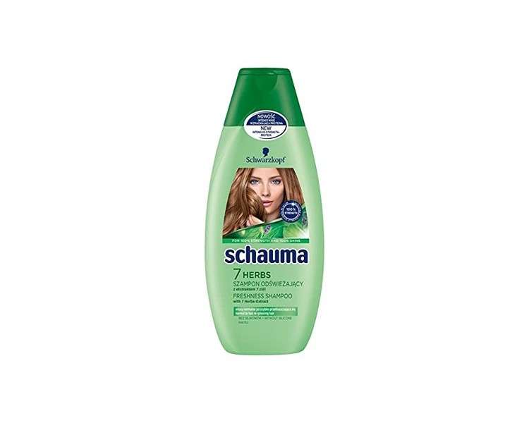 Schauma 7 Herbs Shampoo with 7 Herbal Extracts 400ml