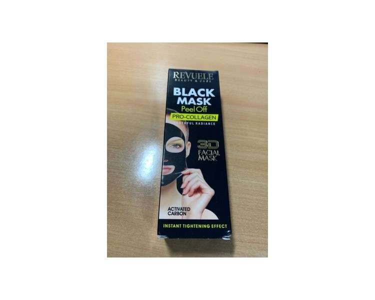 Revuele Black Peel Off Face Mask 80ml Pro-Collagen