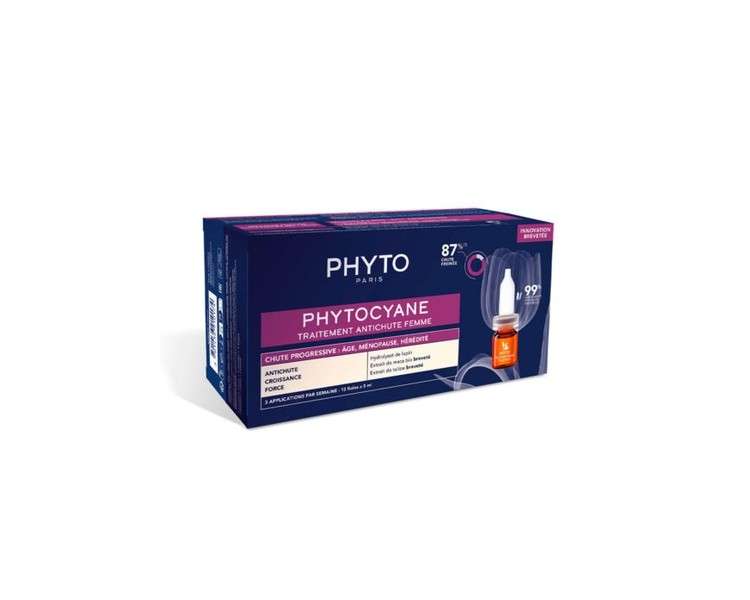 Phyto PhytoCyane Progressive Anti-Hair Loss Treatment for Women 12 x 5ml