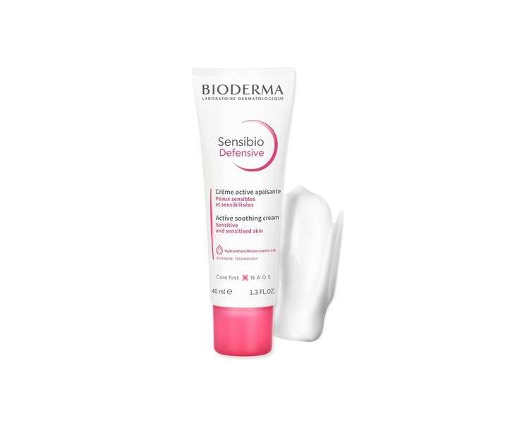 Bioderma Sensibio Defensive Active Soothing Cream for Dry Skin 40ml
