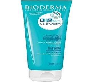 Bioderma ABCDerm Cold Cream Nourishing Cream 200ml Almond