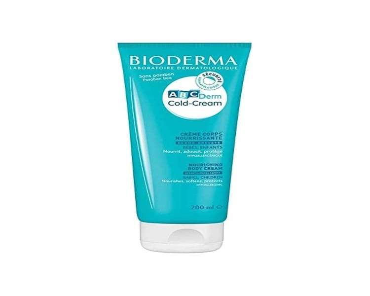 Bioderma ABCDerm Cold Cream Nourishing Cream 200ml Almond
