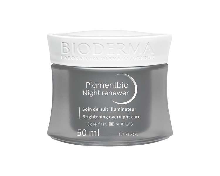 Bioderma Pigmentbio Night Renewer Anti-Dark Spot Brightening Protective Night Cream Moisturizer 50ml