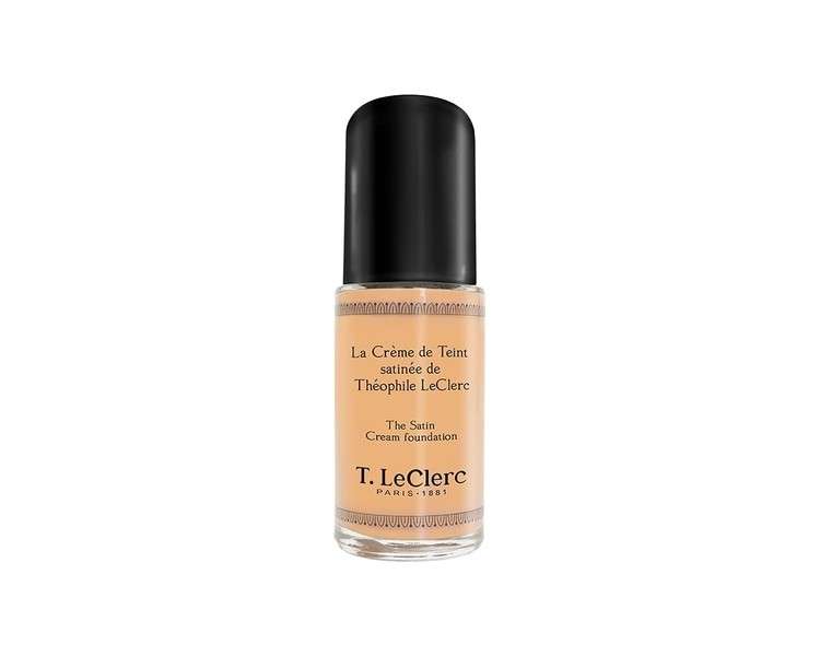 T.Leclerc Satin Cream Foundation 30ml 04 Satined Apricot-Tinted Beige