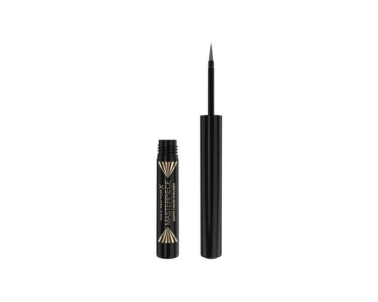 Max Factor Matte Liquid Eyeliner Masterpiece 02 Charcoal 1.7ml