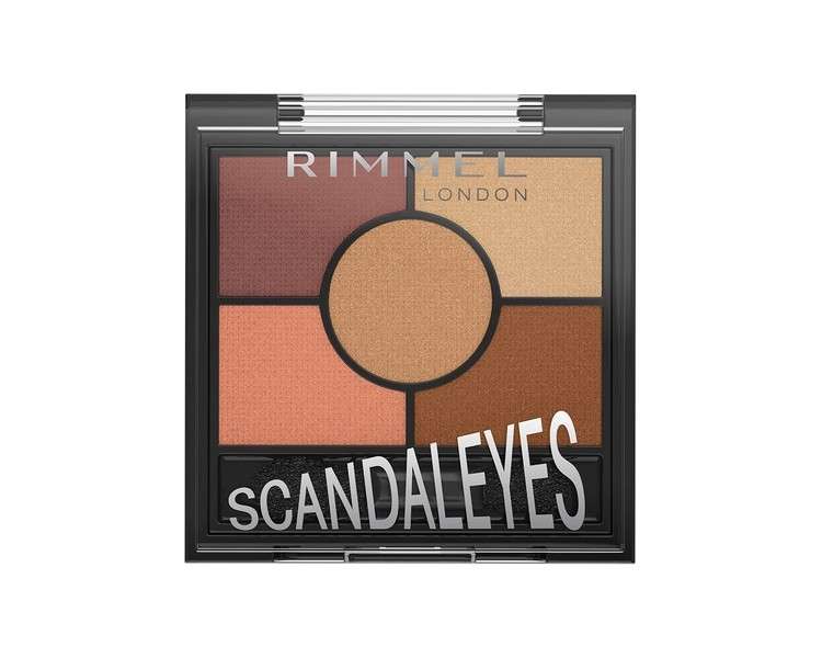 Rimmel London Scandaleyes 5 Pan Eyeshadow Palette Sunset Bronze 3.8g