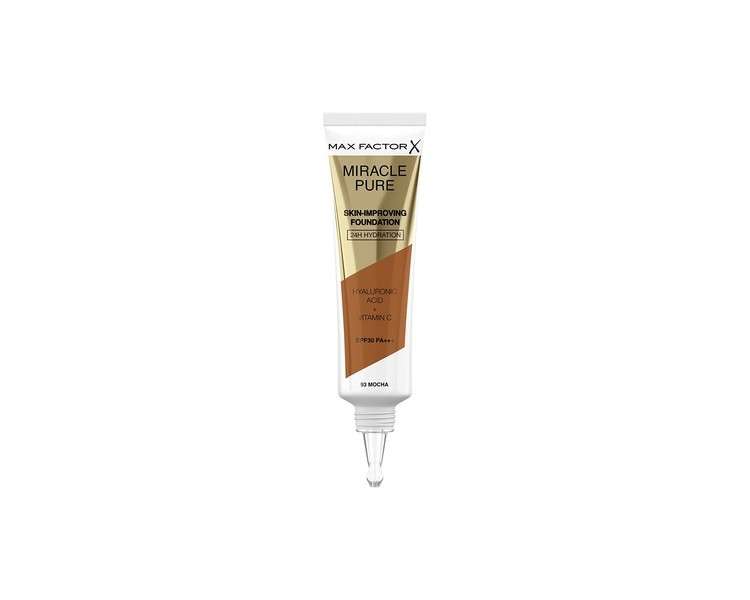 Max Factor Miracle Pure foundation - Mocha 93 30ml