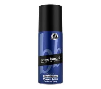 Bruno Banani Fragrance Magic Man Deodorant Body Spray with Woody-Fresh Men's Fragrance 150ml