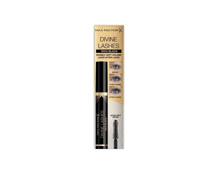 Max Factor Divine Lashes Volume Mascara Black 8ml