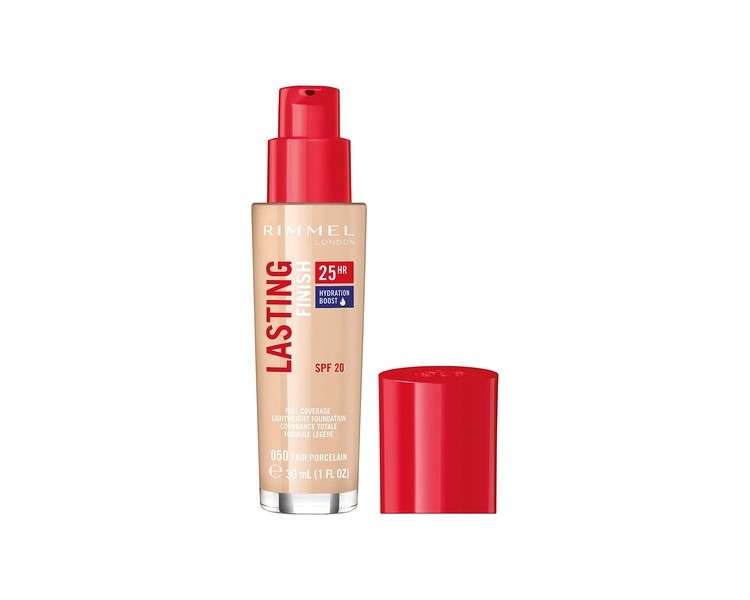 Rimmel London Lasting Finish Foundation 050 Fair Porcelain 30ml