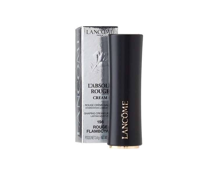 Lancome Rouge a Levres N 198 Flamboyant Red Lipstick 3.4g