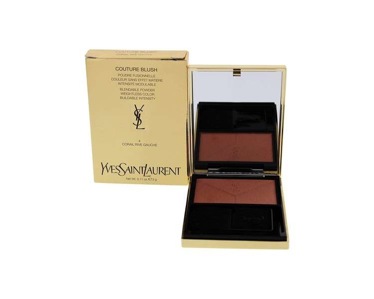 Yves Saint Laurent Couture Blush 4 Corail Rive Gauche Women Blush 0.11oz