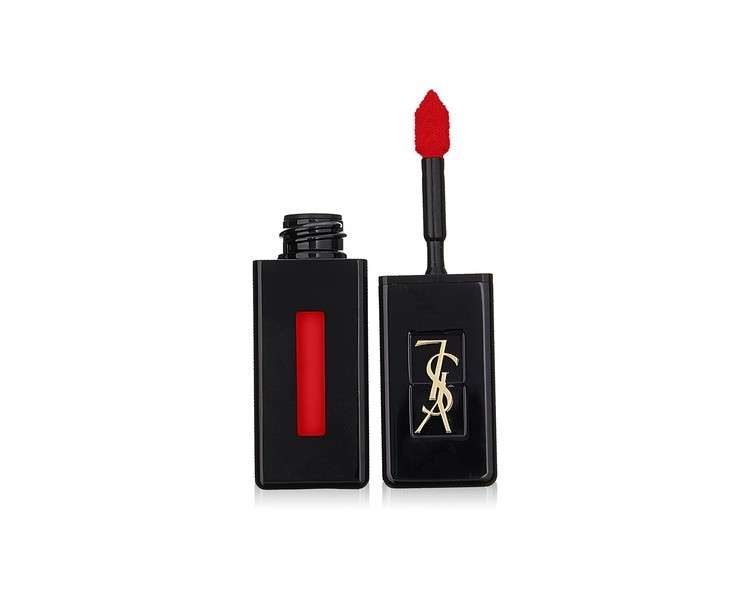 Yves Saint Laurent Vernis A Levres Vinyl Cream Lip Stain 406 Orange Electro 0.18 Ounce