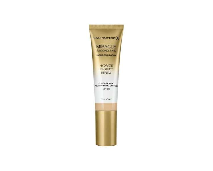 Max Factor Miracle Touch Second Skin Light 30ml