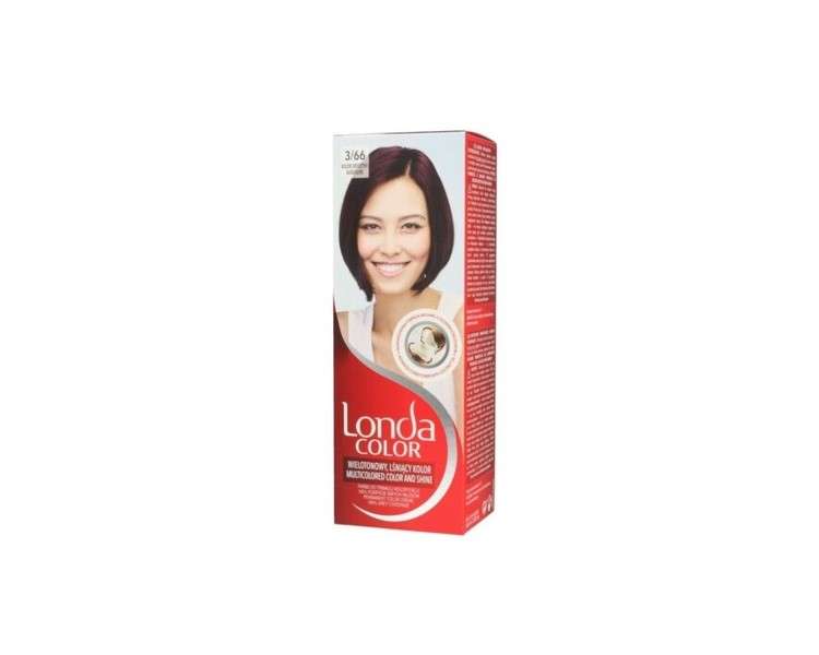 Londacolor Creme Hair Dye No. 3/66 Aubergine Color 1 Pack