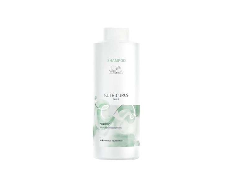 Wella Nutricurls Shampoo For Curly Hair 1000ml