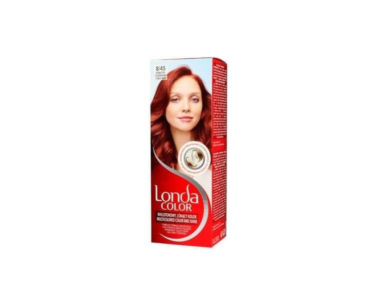 Londacolor Creme Hair Color No. 8/45 Fire Red 1 Pack