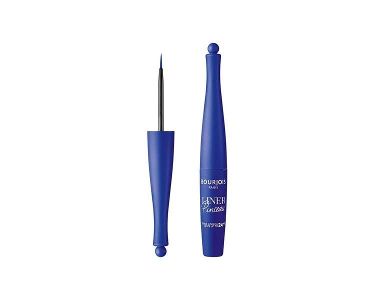 Bourjois Liquid Eyeliner Pinceau Waterproof with Long Lasting Precise 04 Blue Pop Art 1 Count