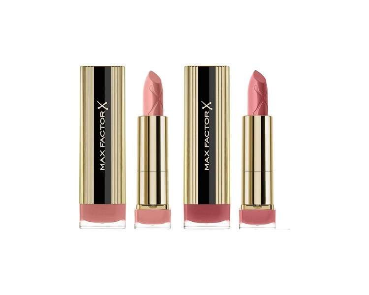 Max Factor Colour Elixir Lipstick with Vitamin E Simply Nude 005 Toasted Almond 010 2 Count