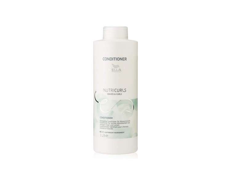 Wella Nutricurls Detangling Conditioner 1.101kg 1L