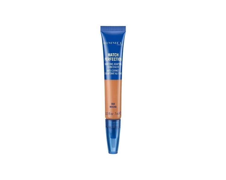 Rimmel London Match Perfection Light Coverage Blendable Liquid Concealer 7ml 060 Mocha