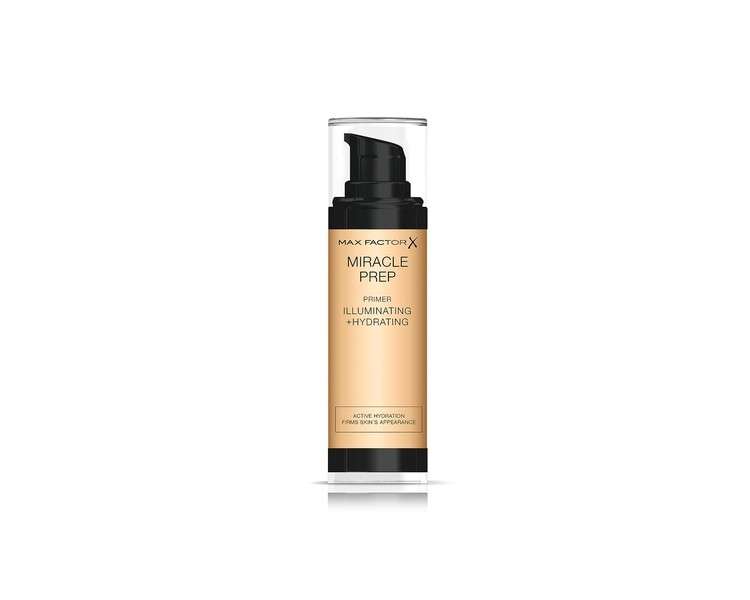 Max Factor Miracle Prep Illuminating & Hydrating Primer with Niacinamide and Vitamin E 30ml