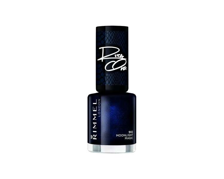 Rimmel London Rita Ora 60 Seconds Super Shine Nail Polish 811 Hot Metal Love 8ml