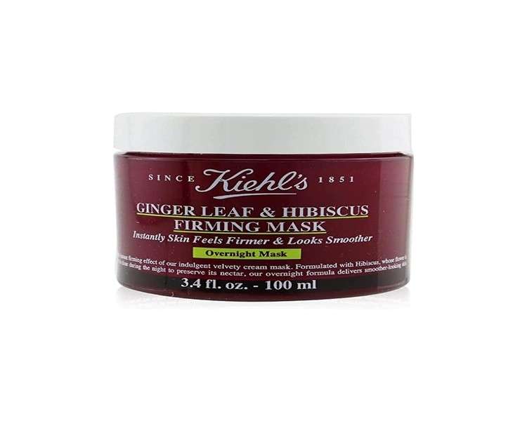 Kiehl's Ginger Leaf & Hibiscus Firming Face Mask for Woman 100ml