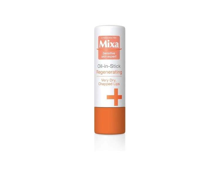 Mixa Regenerating Oil Lip Care for Very Dry and Rough Lips 4.7ml