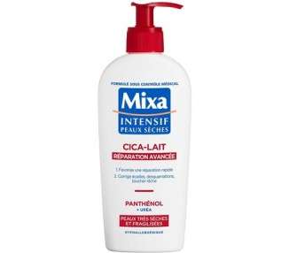 Mixa Intensive For Dry Skin, Advanced Cica Repair Milk, For Very Dry